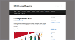 Desktop Screenshot of mmogamesmag.com