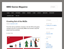 Tablet Screenshot of mmogamesmag.com